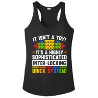 Master Builder Bricks Blocks Play Toys Ladies PosiCharge Competitor Racerback Tank