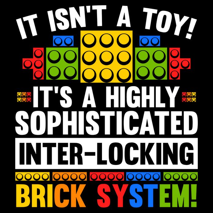 Master Builder Bricks Blocks Play Toys Mousepad