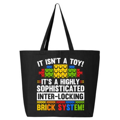 Master Builder Bricks Blocks Play Toys 25L Jumbo Tote