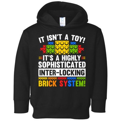 Master Builder Bricks Blocks Play Toys Toddler Hoodie
