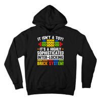Master Builder Bricks Blocks Play Toys Tall Hoodie