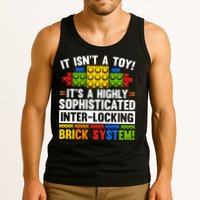 Master Builder Bricks Blocks Play Toys Tank Top