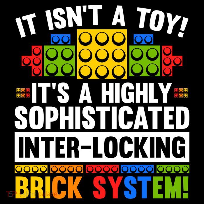 Master Builder Bricks Blocks Play Toys Toddler Long Sleeve Shirt