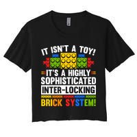 Master Builder Bricks Blocks Play Toys Crop Top