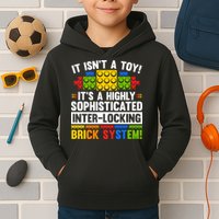 Master Builder Bricks Blocks Play Toys Kids Hoodie