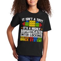 Master Builder Bricks Blocks Play Toys Kids T-Shirt