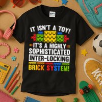 Master Builder Bricks Blocks Play Toys Kids T-Shirt