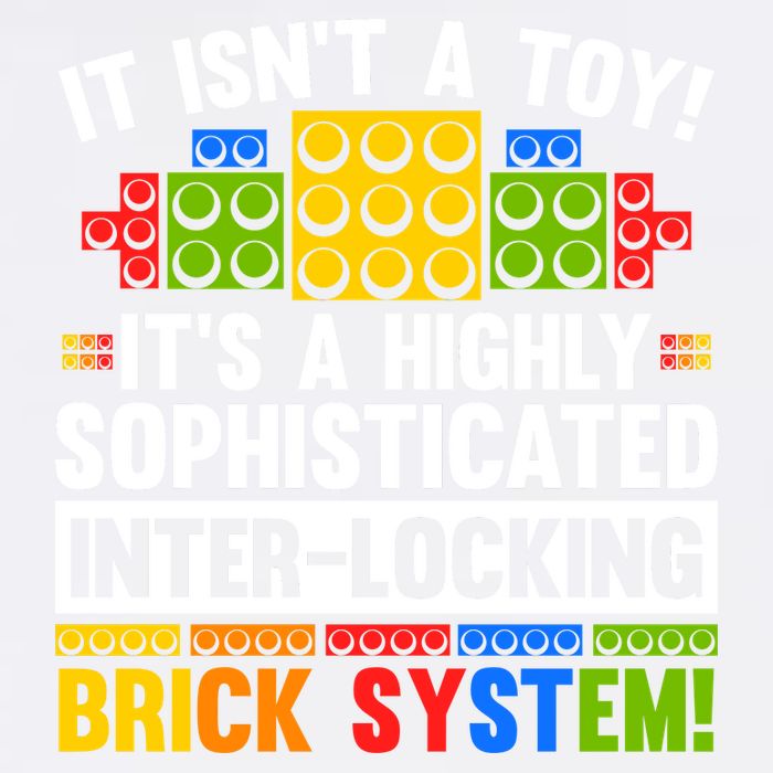 Master Builder Bricks Blocks Play Toys Garment-Dyed Sweatshirt