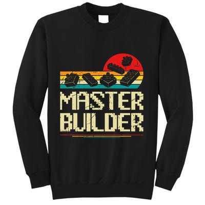 Master Builder Block Building Brick Builder Sweatshirt