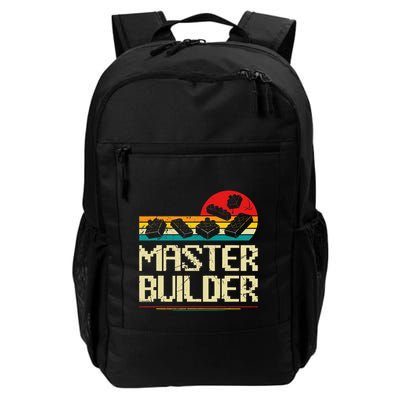 Master Builder Block Building Brick Builder Daily Commute Backpack