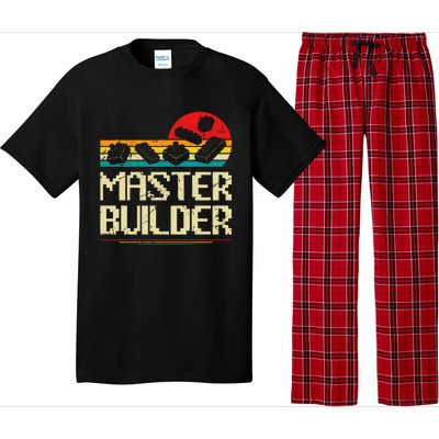 Master Builder Block Building Brick Builder Pajama Set