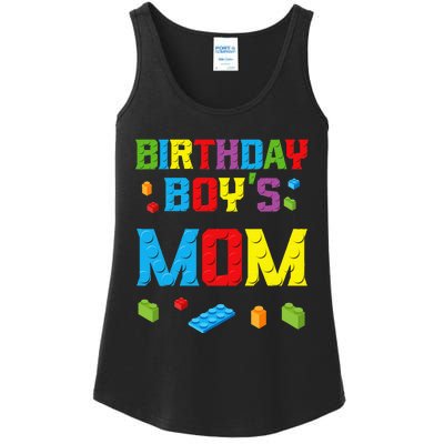 Master Builder Birthday Mom Building Bricks Blocks Ladies Essential Tank