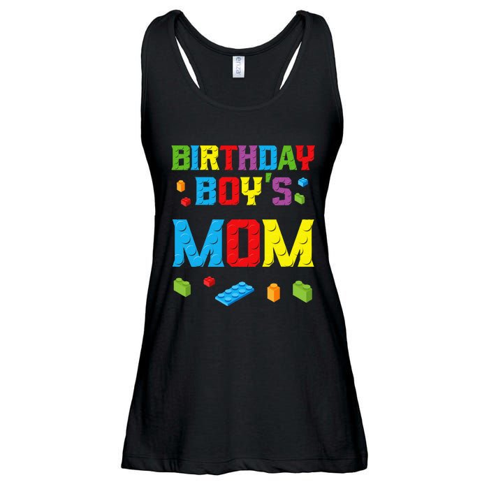 Master Builder Birthday Mom Building Bricks Blocks Ladies Essential Flowy Tank