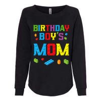 Master Builder Birthday Mom Building Bricks Blocks Womens California Wash Sweatshirt