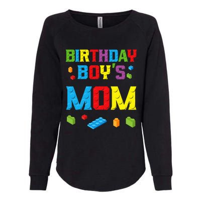 Master Builder Birthday Mom Building Bricks Blocks Womens California Wash Sweatshirt