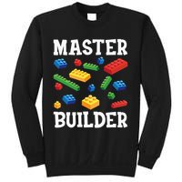Master Builder  Block Building Brick Builder Sweatshirt