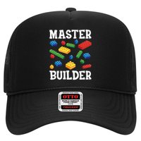 Master Builder  Block Building Brick Builder Trucker Hat