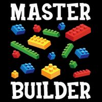 Master Builder  Block Building Brick Builder Wool Snapback Cap