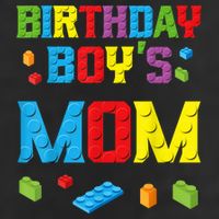 Master Builder Birthday Boy's Mom Building Bricks Blocks Cool Comfort Performance Bucket Hat