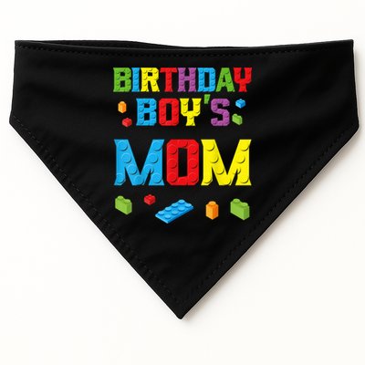 Master Builder Birthday Boy's Mom Building Bricks Blocks USA-Made Doggie Bandana