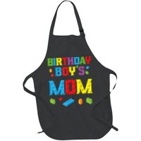 Master Builder Birthday Boy's Mom Building Bricks Blocks Apron