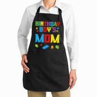 Master Builder Birthday Boy's Mom Building Bricks Blocks Apron