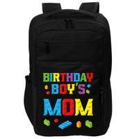 Master Builder Birthday Boy's Mom Building Bricks Blocks Impact Tech Backpack