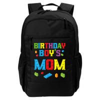 Master Builder Birthday Boy's Mom Building Bricks Blocks Backpack