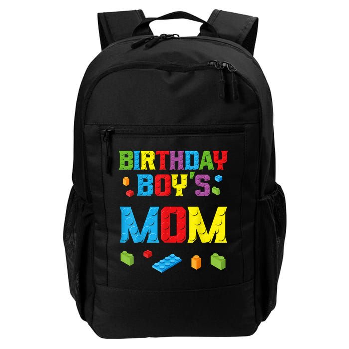 Master Builder Birthday Boy's Mom Building Bricks Blocks Backpack
