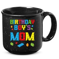 Master Builder Birthday Boy's Mom Building Bricks Blocks 15oz Campfire Ceramic Mug