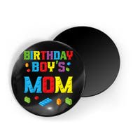 Master Builder Birthday Boy's Mom Building Bricks Blocks Magnet
