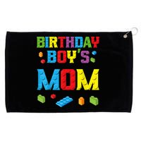 Master Builder Birthday Boy's Mom Building Bricks Blocks Grommeted Golf Towel