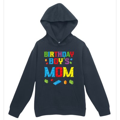 Master Builder Birthday Boy's Mom Building Bricks Blocks Urban Pullover Hoodie