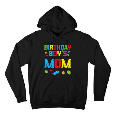 Master Builder Birthday Mom Building Bricks Blocks Hoodie