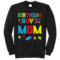 Master Builder Birthday Mom Building Bricks Blocks Sweatshirt