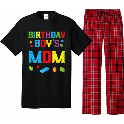 Master Builder Birthday Mom Building Bricks Blocks Pajama Set