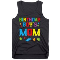 Master Builder Birthday Mom Building Bricks Blocks Tank Top