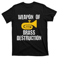 Marching Band Brass Destruction Funny Tuba T-Shirt