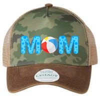 Mom Beach Ball Theme Birthday Party Pool Matching Summer Legacy Tie Dye Trucker Hat