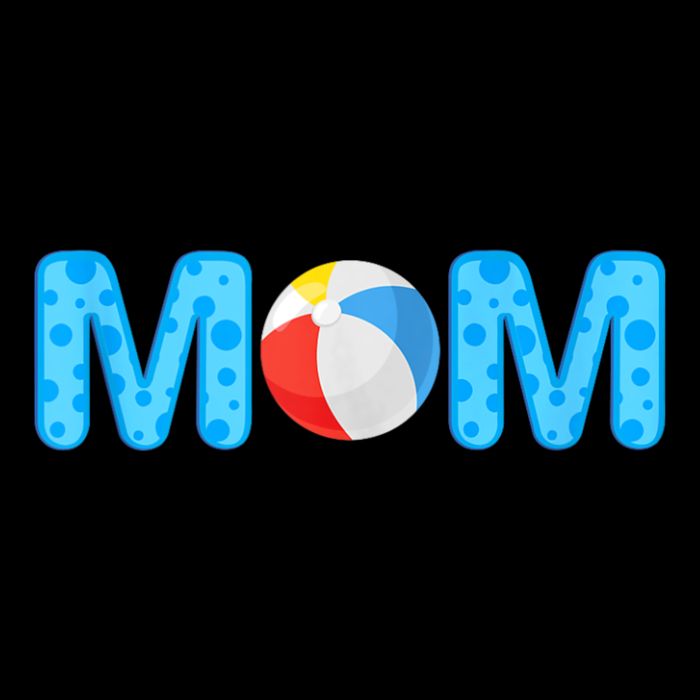 Mom Beach Ball Theme Birthday Party Pool Matching Summer City Backpack