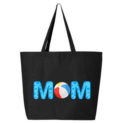 Mom Beach Ball Theme Birthday Party Pool Matching Summer 25L Jumbo Tote