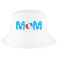 Mom Beach Ball Theme Birthday Party Pool Matching Summer Cool Comfort Performance Bucket Hat