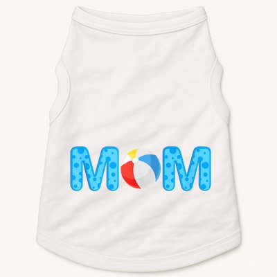 Mom Beach Ball Theme Birthday Party Pool Matching Summer Doggie Tank