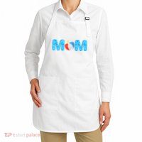 Mom Beach Ball Theme Birthday Party Pool Matching Summer Apron