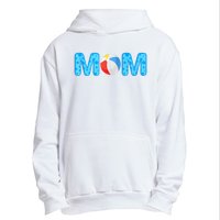 Mom Beach Ball Theme Birthday Party Pool Matching Summer Urban Pullover Hoodie