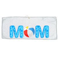 Mom Beach Ball Theme Birthday Party Pool Matching Summer Large Microfiber Waffle Golf Towel
