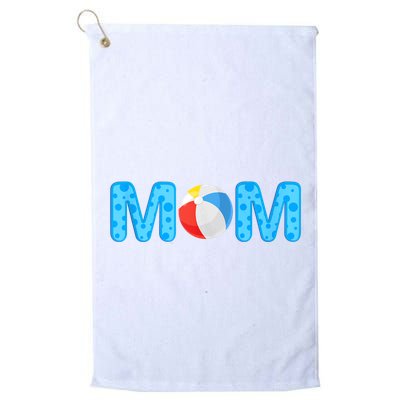 Mom Beach Ball Theme Birthday Party Pool Matching Summer Golf Towel