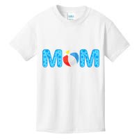 Mom Beach Ball Theme Birthday Party Pool Matching Summer Kids T-Shirt