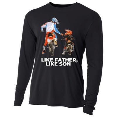 Moto Boss Braaap Dirt Bike Motocross OffRoading Cooling Performance Long Sleeve Crew