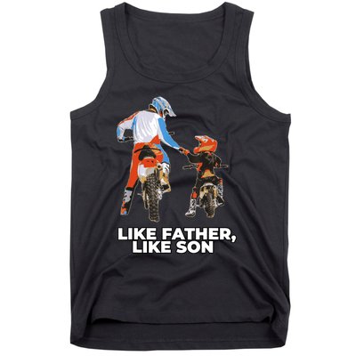 Moto Boss Braaap Dirt Bike Motocross OffRoading Tank Top